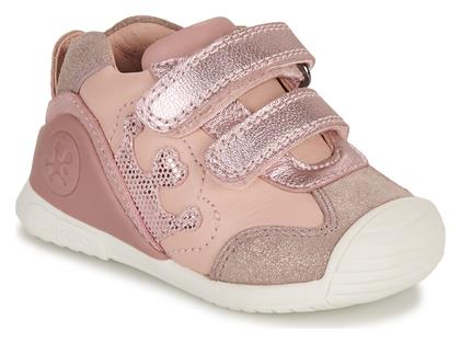 Παιδικά Sneakers με Σκρατς Ροζ Biomecanics