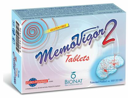 Memovigor 2 900mg 20 ταμπλέτες Bionat