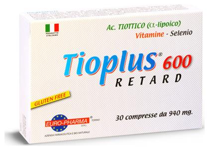 Tioplus Retard 600 30 ταμπλέτες Bionat