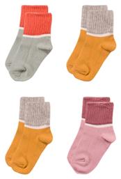 Παιδικές Κάλτσες Πολύχρωμες 4 Ζευγάρια Biorganic