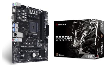 B550MH Ver. 6.0 Motherboard Micro ATX με AMD AM4 Socket Biostar