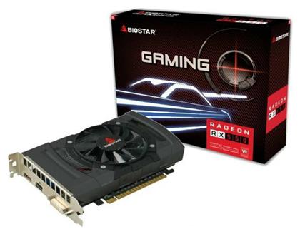 Radeon RX 550 4GB GDDR5 Κάρτα Γραφικών PCI-E x16 3.0 με HDMI και DisplayPort Biostar