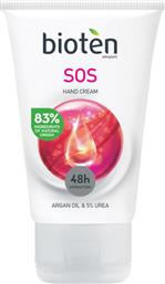 Bioten SOS Αναπλαστική και Ενυδατική Κρέμα Χεριών 48-Hour Argan Oil & 5% Urea 50ml