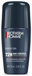 Homme Day Control Αποσμητικό 72h σε Roll-On 75ml Biotherm