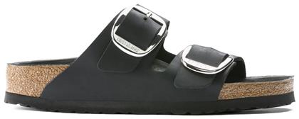 Arizona Big Buckle Oiled Leather Δερμάτινα Γυναικεία Σανδάλια Ανατομικά σε Χρώμα Narrow Fit Birkenstock
