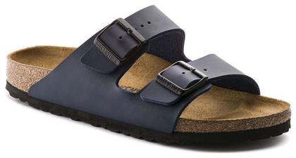 Arizona Birko-Flor Ανδρικά Σανδάλια σε Μπλε Χρώμα Narrow Fit Birkenstock
