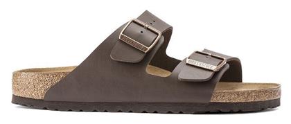 Arizona Birko-Flor Ανδρικά Σανδάλια σε Καφέ Χρώμα Narrow Fit Birkenstock