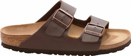 Arizona Birko-Flor Γυναικεία Σανδάλια Ανατομικά σε Καφέ Χρώμα Birkenstock