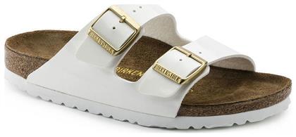Arizona Birko-Flor Patent Γυναικεία Σανδάλια Ανατομικά σε Χρώμα Narrow Fit Birkenstock