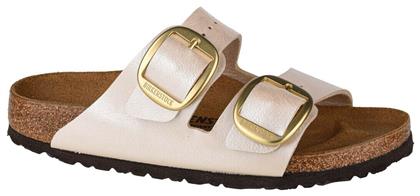 Arizona Graceful Δερμάτινα Ανατομικά Σανδάλια Pearl White Birkenstock