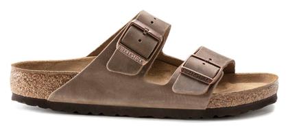 Arizona Oiled Leather Δερμάτινα Ανδρικά Σανδάλια σε Χρώμα Narrow Fit Birkenstock