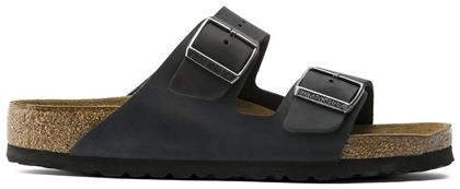 Arizona Soft Footbed Oiled Leather Δερμάτινα Ανδρικά Σανδάλια σε Χρώμα Narrow Fit Birkenstock
