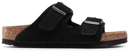 Arizona Soft Footbed Suede Leather Ανατομικά Σανδάλια Birkenstock