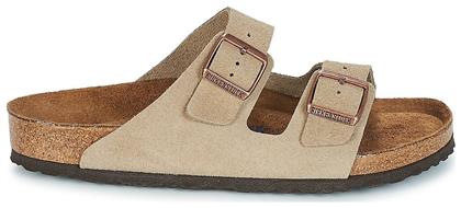 Arizona Soft Footbed Suede Leather Σανδάλια Birkenstock