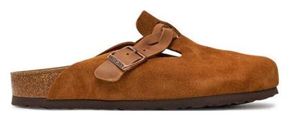 Boston Braided Γυναικεία Ανατομικά Σαμπό Καφέ Birkenstock