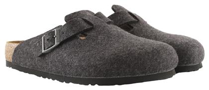 Boston Χειμερινές Ανδρικές Παντόφλες Γκρι Birkenstock