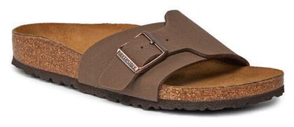 Catalina Birkofloor Δερμάτινα Σανδάλια Καφέ Birkenstock