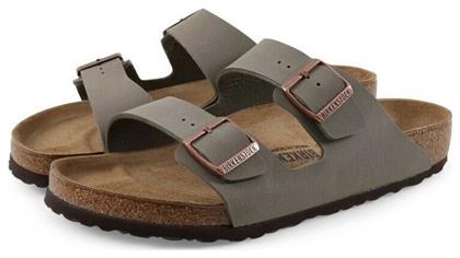 Δερμάτινα Ανατομικά Σανδάλια σε Χακί Χρώμα Birkenstock
