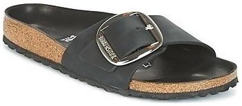 Madrid Big Buckle Oiled Leather Δερμάτινα Γυναικεία Σανδάλια σε Χρώμα Narrow Fit Birkenstock