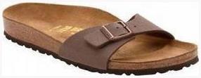 Madrid Birkibuc Γυναικεία Σανδάλια Ανατομικά Mocca Birkenstock