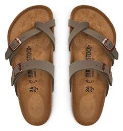 Birkenstock Mayari Birko-Flor Γυναικεία Σανδάλια Ανατομικά Stone