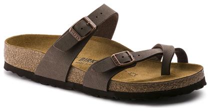 Mayari Birko-Flor Nubuck Γυναικεία Σανδάλια σε Καφέ Χρώμα Birkenstock