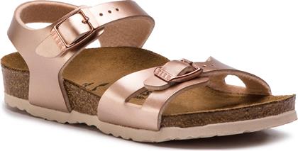 Birkenstock Παιδικά Πέδιλα Rio Ανατομικά Χρυσά από το Spartoo