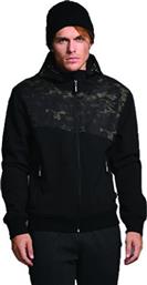 Biston Bomber Camo Black Μπουφάν Με Κουκούλα 40-201-047 από το Z-mall