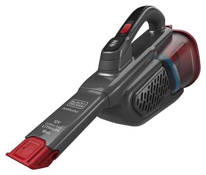 Black & Decker Dustbuster Επαναφορτιζόμενο Σκουπάκι Χειρός 12V Grey/Red από το Media Markt