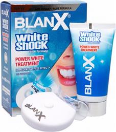 Blanx White Shock Kit Λεύκανσης Δοντιών με Μασελάκι & Οδοντόκρεμα
