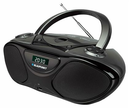 Φορητό Ηχοσύστημα Boombox BB14 με CD / USB / Ραδιόφωνο σε Μαύρο Χρώμα Blaupunkt