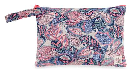 Bleecker&love Wristlet U617a00795u8 Λευκο Φουξια Σταμπα 71.01.003 Bag Small-tetra Pink - Bleecker & Love