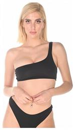 Bikini με έναν Ώμο Μαύρο Blu4u