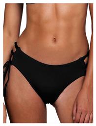 Bikini Slip Με Κορδονάκια Μαύρο Blu4u