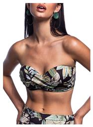 Beyond Chic Strapless Bikini Top Χακι Bluepoint