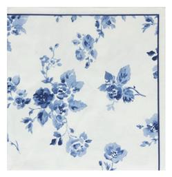 Blueprint China Rose Χαρτοπετσέτες 33x33εκ. Λευκές 20τμχ - Laura Ashley