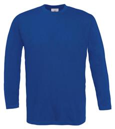 Exact 190 LSL Ανδρικό Διαφημιστικό T-shirt Royal B&C