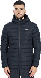 Body Action 073011 Ανδρικό Μπουφάν Puffer για Χειμώνα Μαύρο από το Zakcret Sports