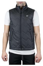 Body Action Αμάνικο Ανδρικό Μπουφάν Puffer για Άνοιξη Μαύρο από το HallofBrands