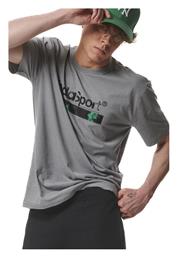 Ανδρικό T-shirt Κοντομάνικο Γκρι Body Action