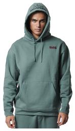 Φούτερ Pine Green με Κουκούλα Body Action