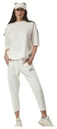 Παντελόνι Φόρμας Fleece Star White Body Action