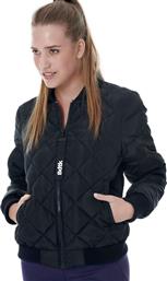 BodyTalk 1182-908929 Κοντό Γυναικείο Bomber Jacket Μαύρο από το Bodytalk