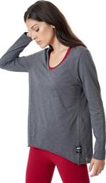 BodyTalk 1192-900926 Μακρυμάνικη Γυναικεία Αθλητική Μπλούζα Γκρι από το Bodytalk