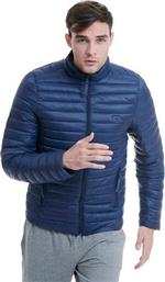 BodyTalk 1192-958929 Ανδρικό Μπουφάν Puffer για Χειμώνα Ocean Blue από το Zakcret Sports