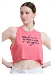 1211-907020 Αμάνικο Crop Top Watermelon BodyTalk