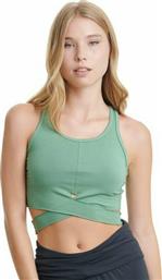 BodyTalk 1212-902020 Αμάνικο Crop Top Tea από το Bodytalk