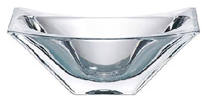 Okinawa Διακοσμητικό Μπωλ Κρυστάλλινο Διάφανο 27x27x10.7cm Bohemia