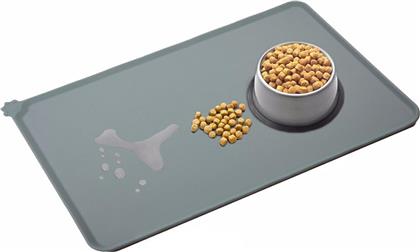 Μπολ Σιλικόνης Φαγητού για Σκύλο σε Γκρι χρώμα 47.5cm