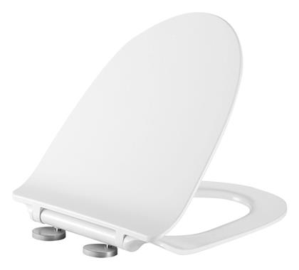 Aqua Close Καπάκι Λεκάνης Soft Close Πλαστικό 43x36cm Λευκό Bormann